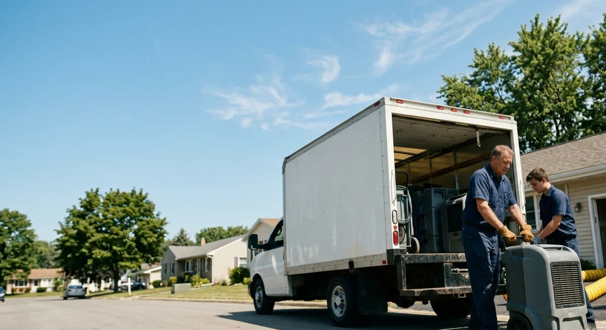 Water Damage Cleanup in Hilliard, OH near me
